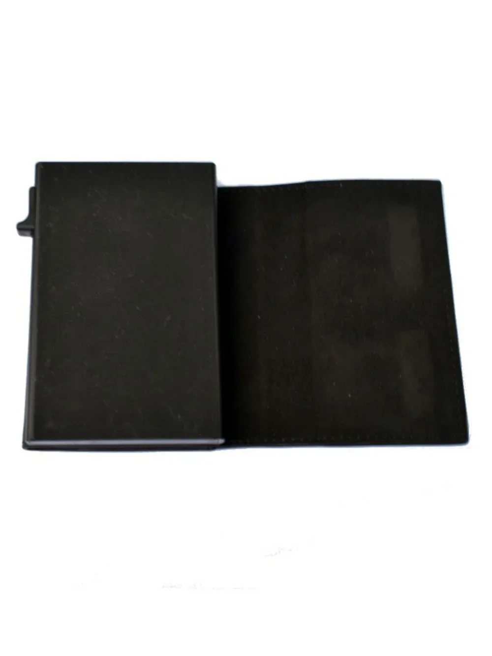 Typecase Mens Black Leather Pop Up Card Wallet RFID Blocking Boxed